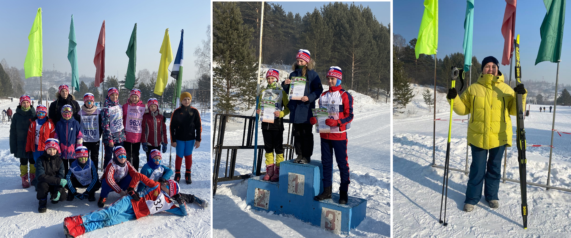 Сотрудники ООО «Разрез Тайлепский» приняли участие в ежегодном спортивном мероприятии «Лыжня России-2023»