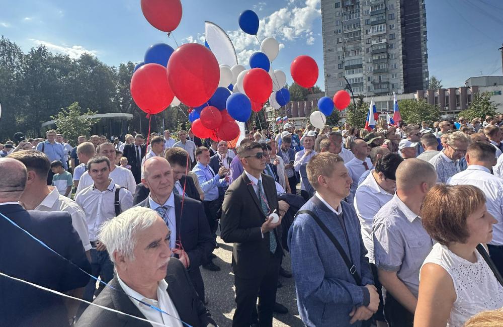 ООО «Разрез Тайлепский» принял участие в параде шахтерских делегаций