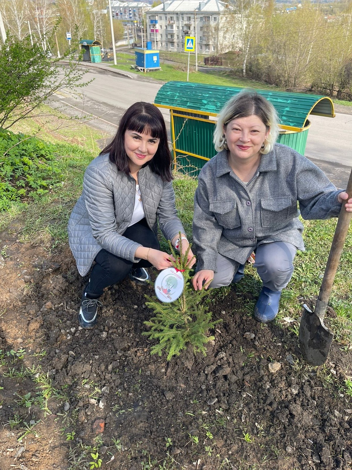 «Разрез Тайлепский» продолжает озеленять территории Калтанского и Новокузнецкого округов